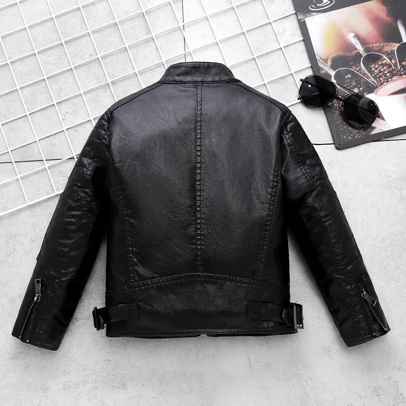Jongens motorfiets pu leer wat - Streetwear Brand Logo Design recensie en prijs