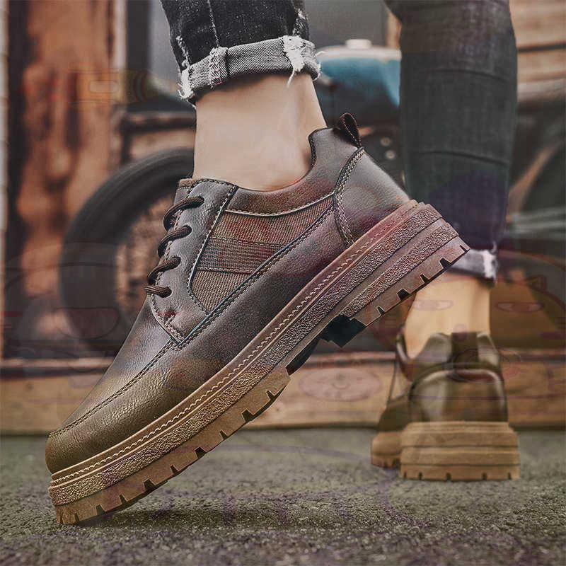 Donker natuurlijk leer Mode-sn - Streetwear Brand Model recensie en prijs