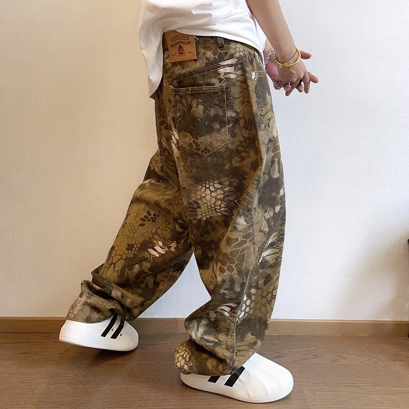 Nieuwe mannen chique slangenpr - Streetwear Brand Graphic Designer recensie en prijs