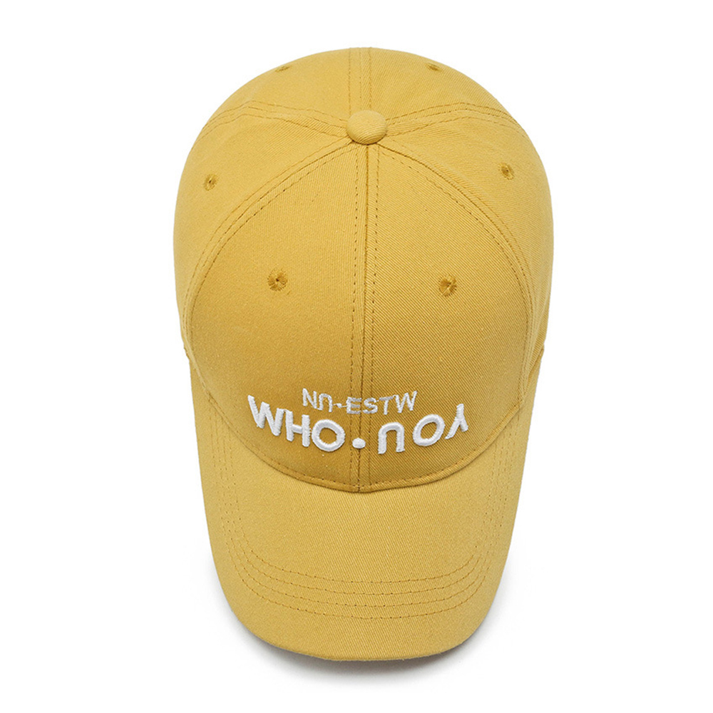 FS Trendy Reverse Letter Baseb - Yellow Streetwear Brand recensie en prijs
