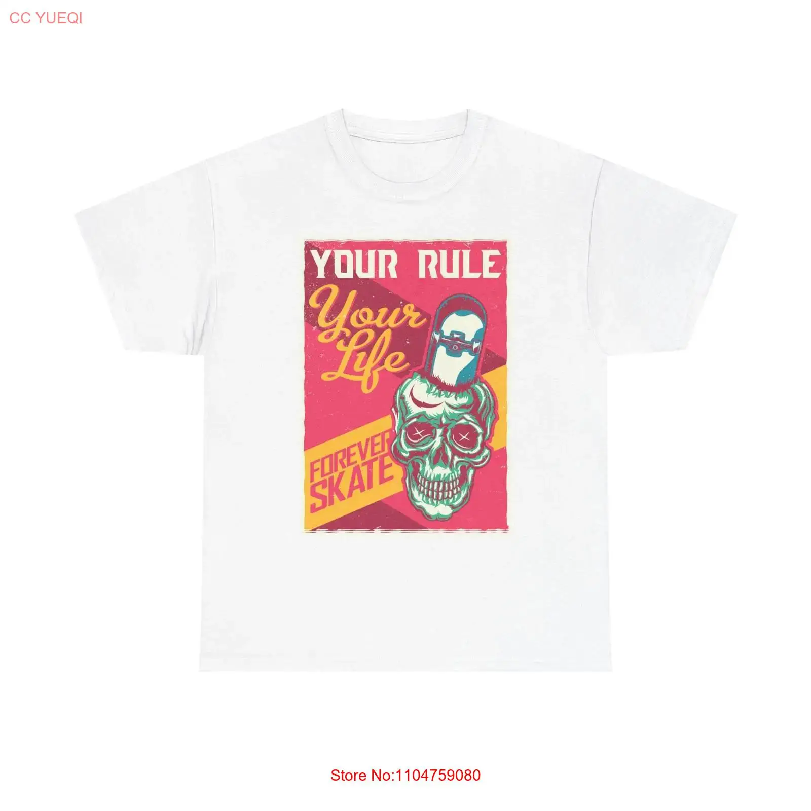 Forever Skate T-shirt Gloednie - Streetwear Brand Graphic Designer recensie en prijs