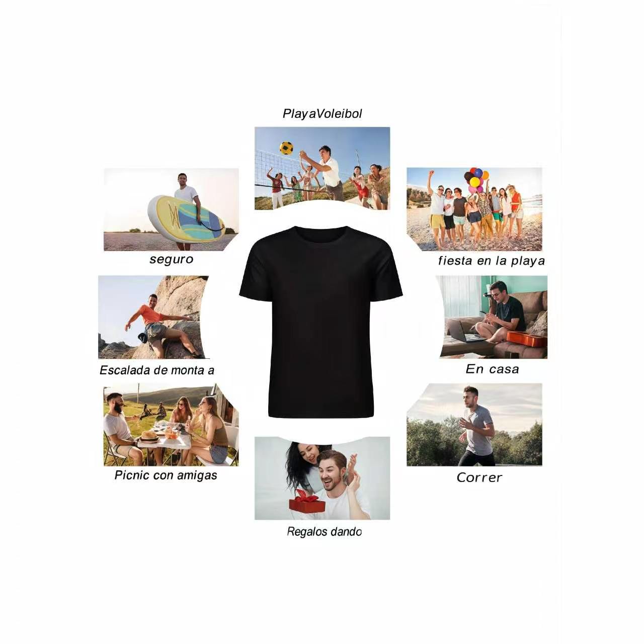 Oversized losvallend zwart-wit - Streetwear Brand Italy recensie en prijs